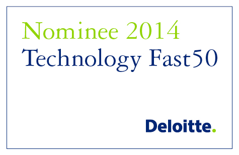 Nominatie Deloitte Technology Fast50 Award 2014